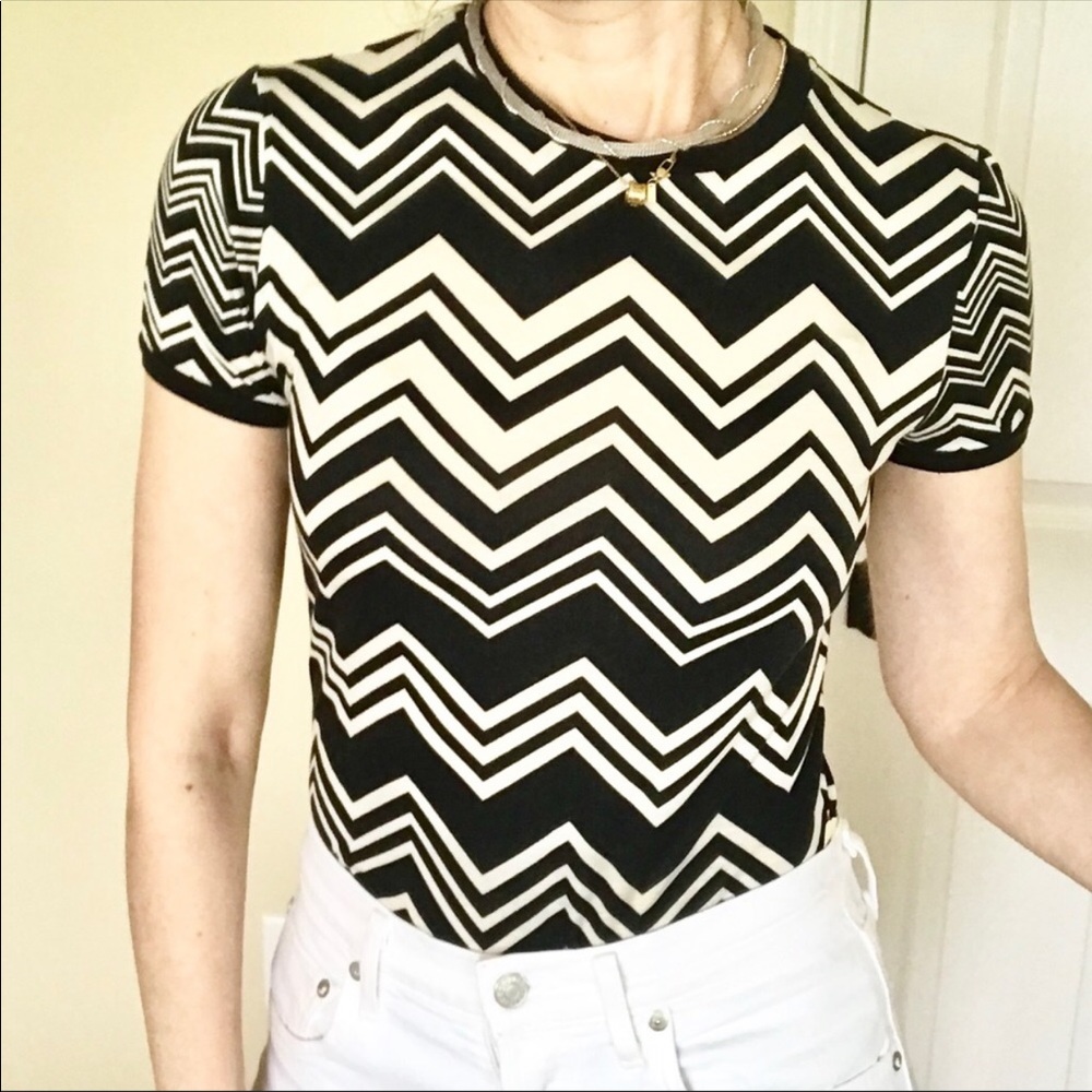 Missoni for Target women chevron top XS
